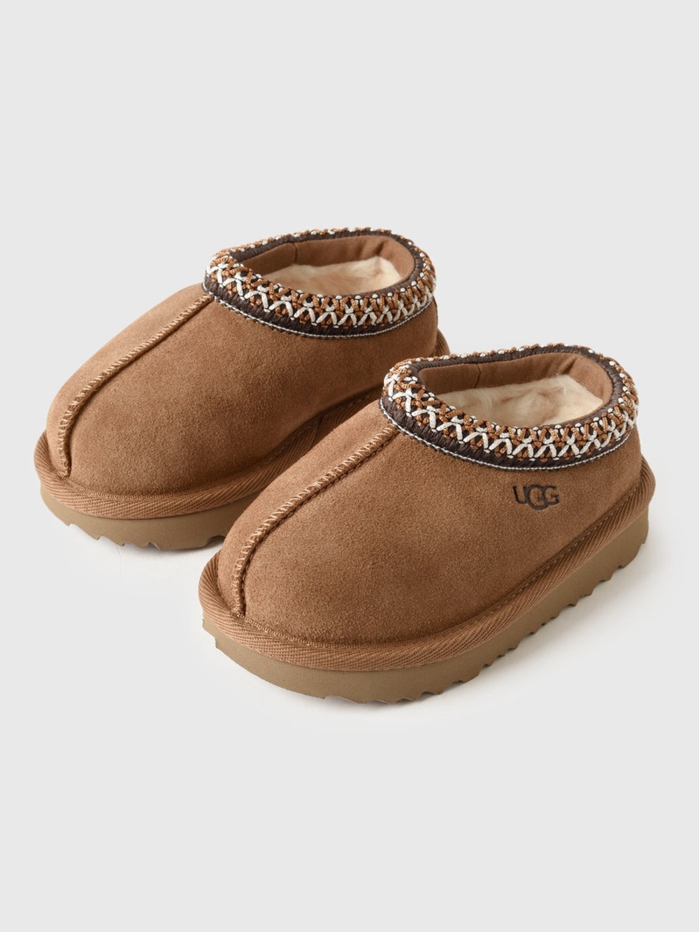 UGG Tasman II Toddler Slippers Classic Chestnut Size 6C